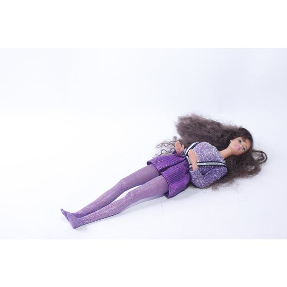 Mattel, 1994, Teresa, Dance Moves, Barbie Doll, Bent Arms, Purple Uotfit, - Picture 2 of 2